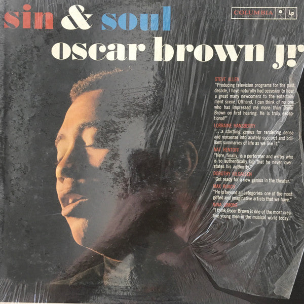 Oscar Brown Jr. : Sin & Soul (LP, Album, Mono, RE)