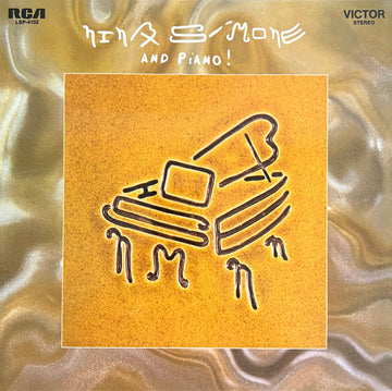 Nina Simone : Nina Simone And Piano! (LP, Album, Ltd, Num, RE, RP, Gol)