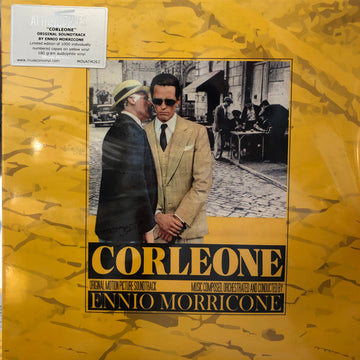 Ennio Morricone : Corleone (Original Motion Picture Soundtrack) (LP, Album, Ltd, Num, RE, Yel)