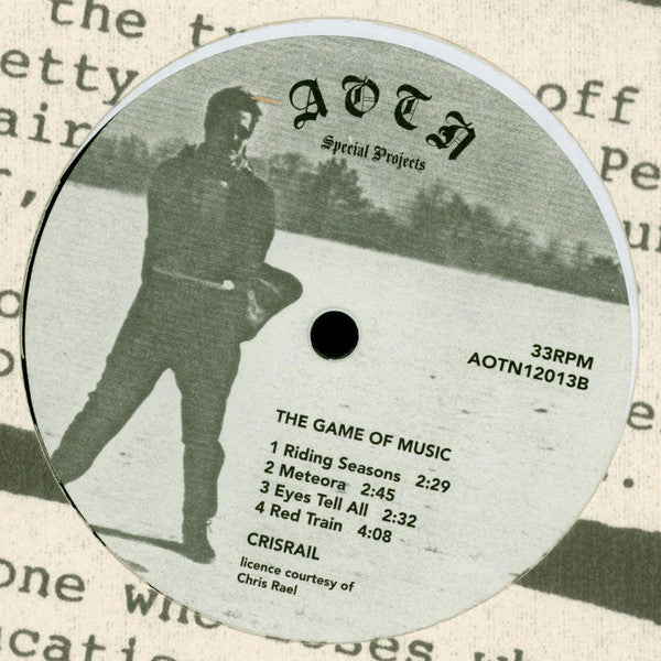 Chris Rael : The Game Of Music (12", MiniAlbum, EP, Ltd)