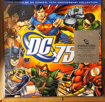 Various : The Music Of DC Comics: 75th Anniversary Collection (LP, Ltd, Num, RE, Red)