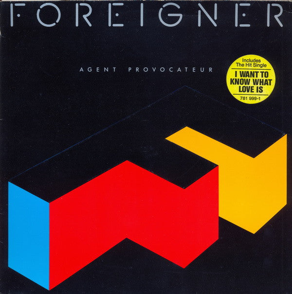 Foreigner : Agent Provocateur (LP, Album, Emb)