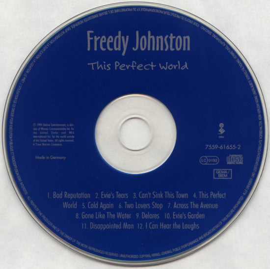 Freedy Johnston : This Perfect World (CD, Album)