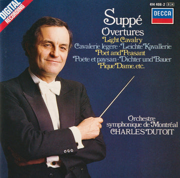 Franz von Suppé, Orchestre Symphonique De Montréal, Charles Dutoit : Overtures (CD)