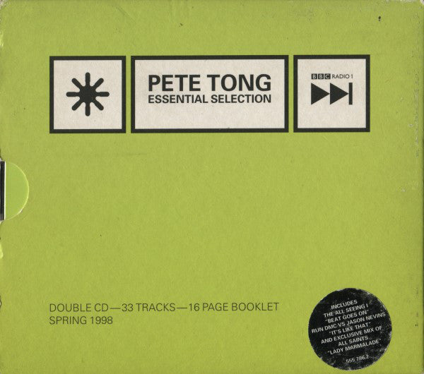 Pete Tong : Essential Selection - Spring 1998 (2xCD, Mixed)