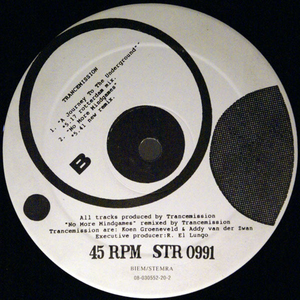 Trancemission : Trancemission (Rock Da House) (12")