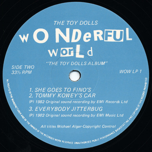 Toy Dolls : The Toy Dolls Album (LP, Comp)