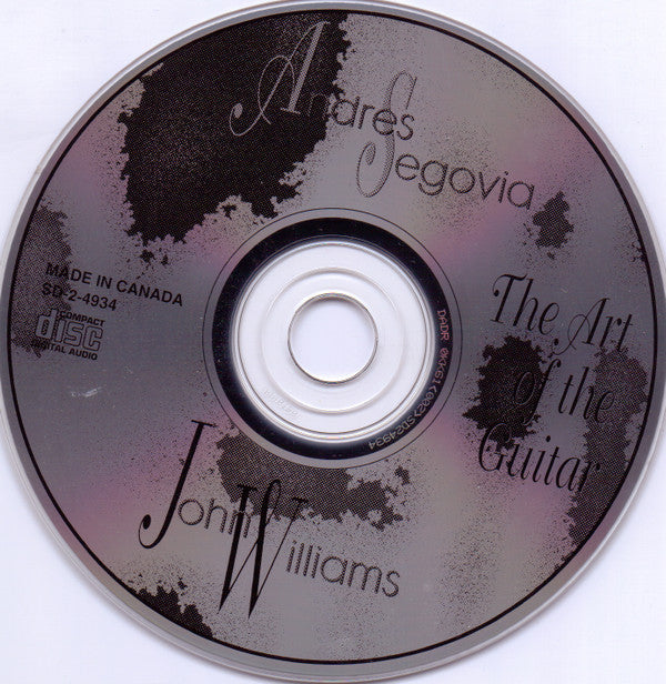 Andrés Segovia & John Williams (7) : The Art Of The Guitar (CD, Comp)
