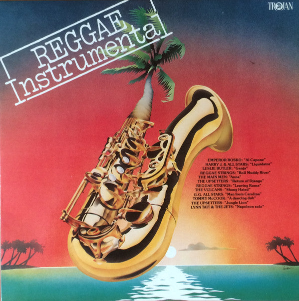 Various : Reggae Instrumental (LP, Comp, Red)