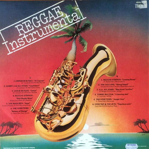 Various : Reggae Instrumental (LP, Comp, Red)