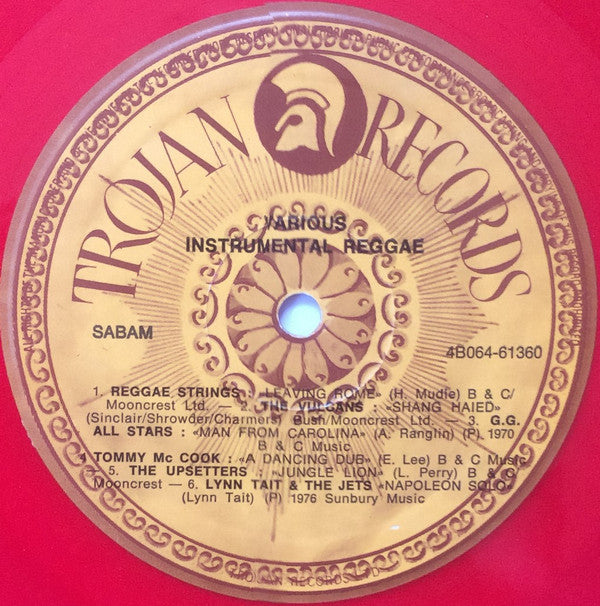 Various : Reggae Instrumental (LP, Comp, Red)