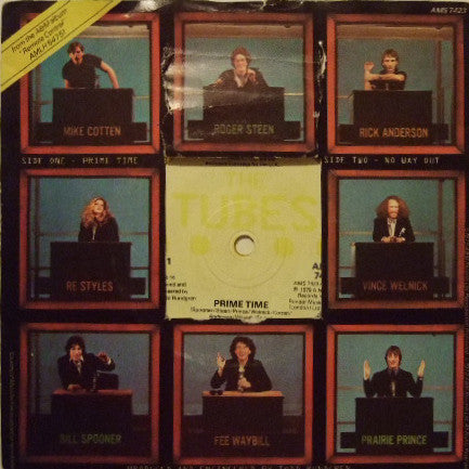 The Tubes : Prime Time (7", Single, Yel)