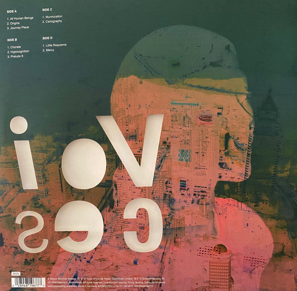 Max Richter : Voices (2xLP, Album, Ltd, Cle)