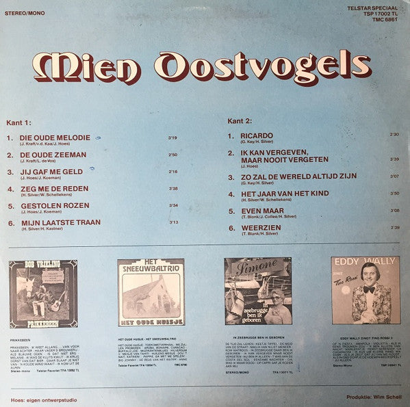 Mien Oostvogels : Mien Oostvogels (LP, Album)