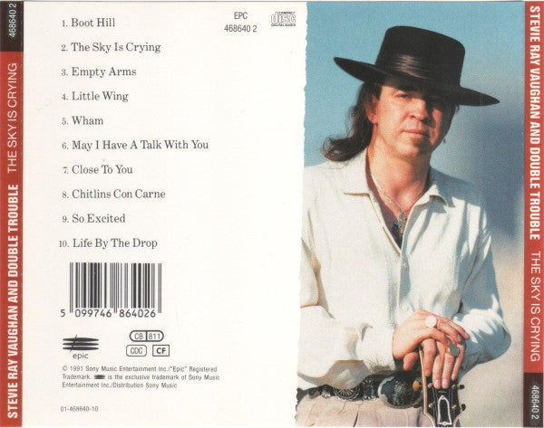 Stevie Ray Vaughan And Double Trouble* : The Sky Is Crying (CD, Album)