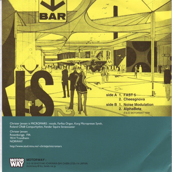 Micromars : Our Modulation (7")