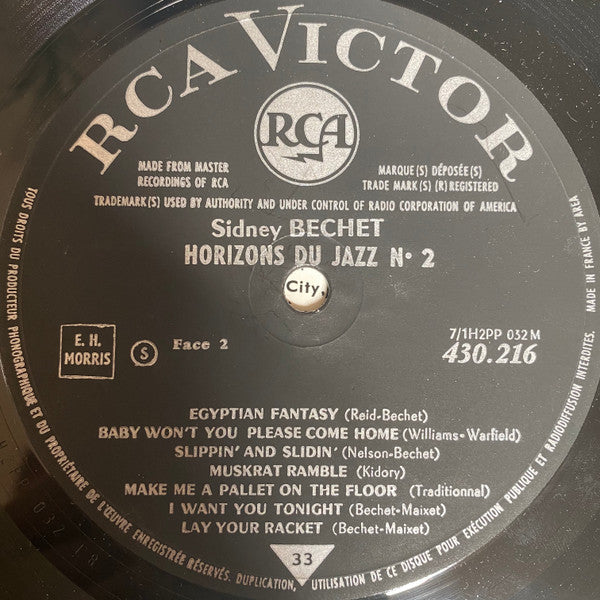 Sidney Bechet : Blues In The Air (LP, Album, Mono, RP, Bla)