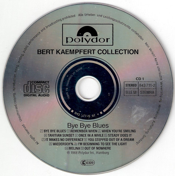 Bert Kaempfert : Bye Bye Blues / To The Good Life (2xCD, Comp)