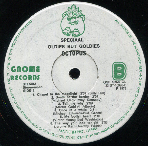 Octopus (5) : Oldies But Goldies (LP, Album)