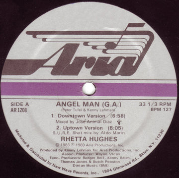 Rhetta Hughes : Angel Man (G.A.) (12")