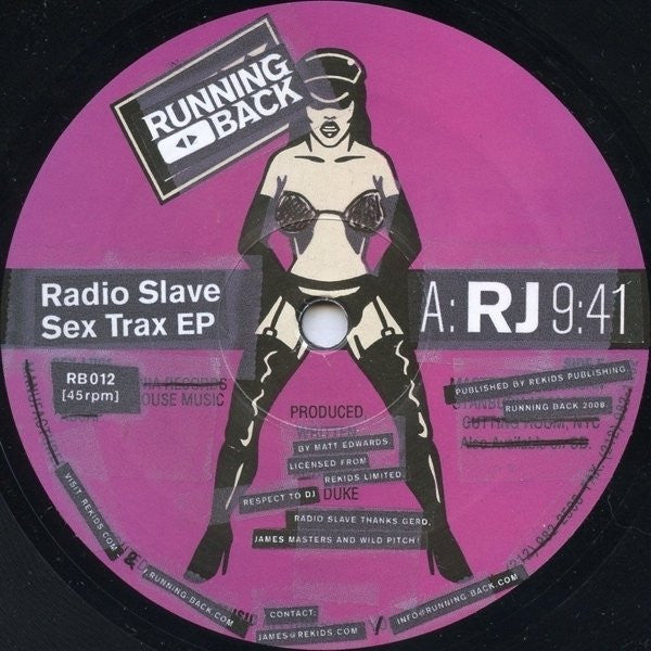 Radio Slave : Sex Trax EP (12", EP)