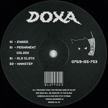 Doxa (9) : BLUFF003 (12", EP)