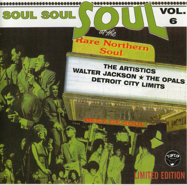 Various : Soul Soul Soul Vol. 6 (CD, Comp, Ltd, RM)