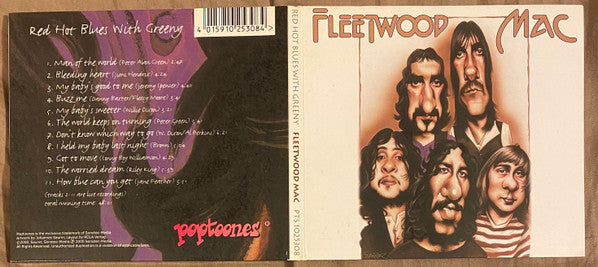Fleetwood Mac : Red Hot Blues With Greeny  (CD, Album, RE)