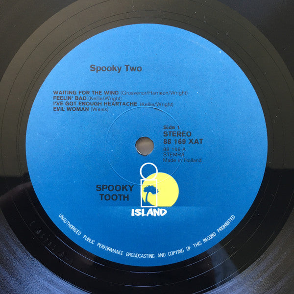 Spooky Tooth : Spooky Two (LP, Album, RE, Gat)