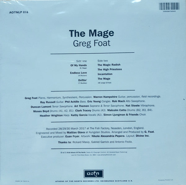 Greg Foat : The Mage (LP, Album, RP)