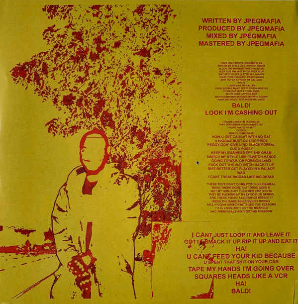 JPEGMAFIA : Bald! / Bald! Remix (7", Single, Ltd)