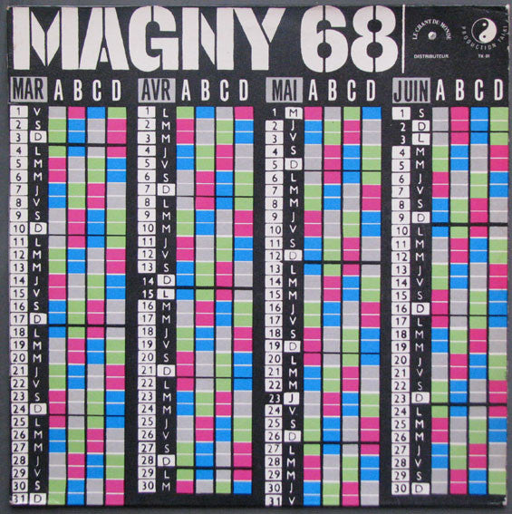 Colette Magny : Magny 68 (LP, Album, RE)