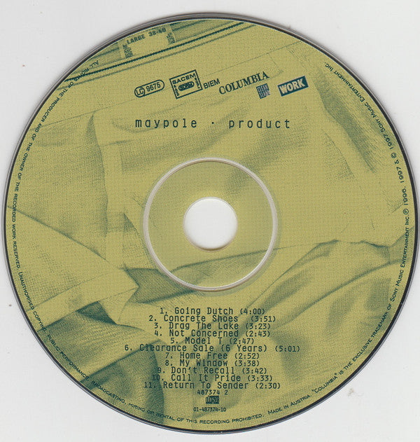 Maypole (4) : Product (CD, Album)