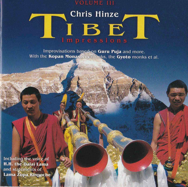 Chris Hinze : Tibet Impressions Vol. III (CD, Album)