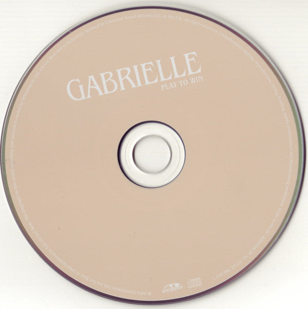 Gabrielle : Play To Win (CD, Album)