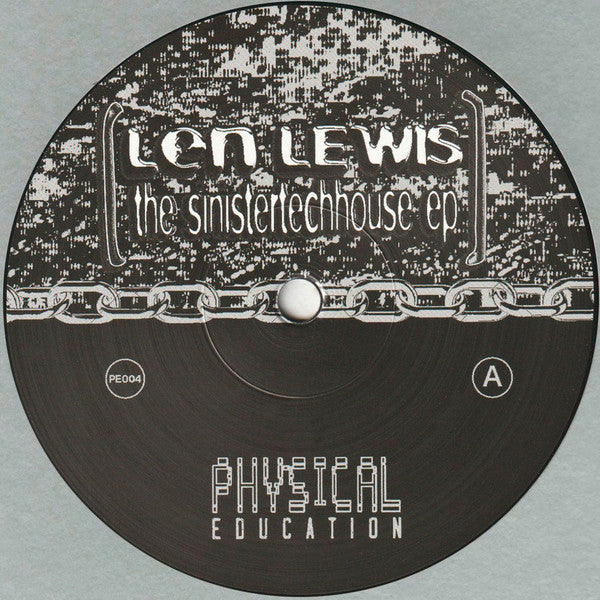 Len Lewis : The Sinistertechhouse EP (12", EP)