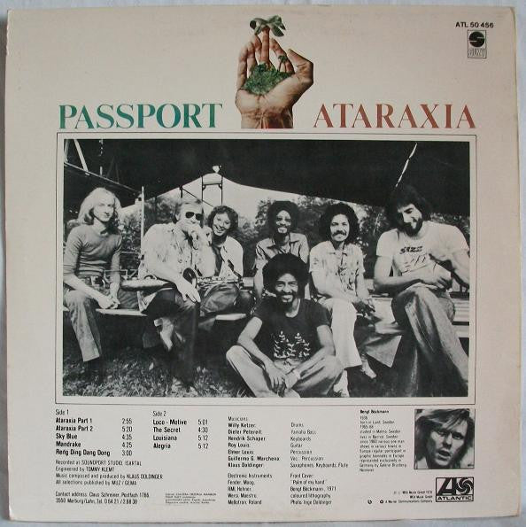 Passport (2) : Ataraxia (LP, Album)
