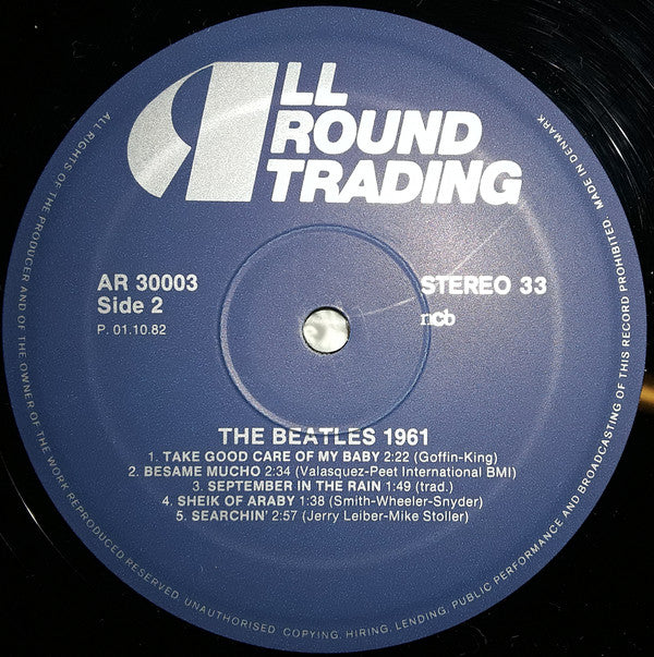 Silver Beatles* : Silver Beatles (LP, Comp, Mono, Unofficial)