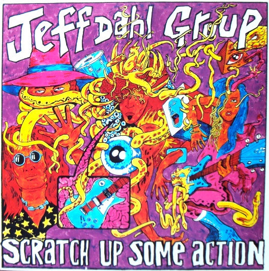 Jeff Dahl Group : Scratch Up Some Action (LP, Album, Red)
