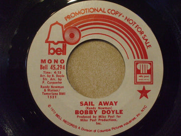 Bobby Doyle : Sail Away (7", Single, Promo)