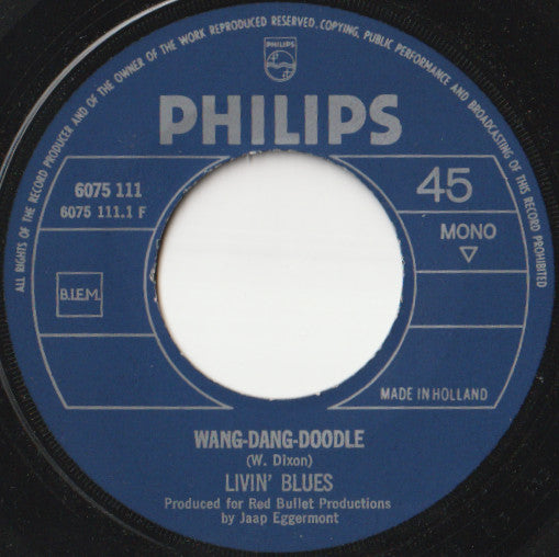 Livin' Blues : Wang Dang Doodle (7", Single, Mono, Big)