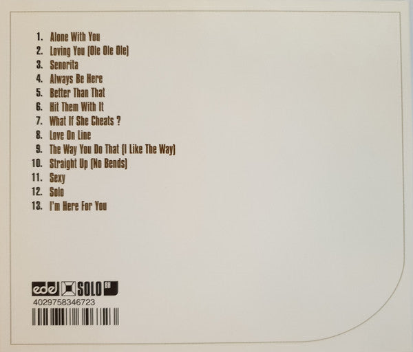Brian Harvey : Solo (CD, Album)