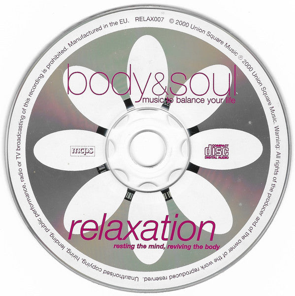 Janice Thorp, Paul Hornby-Battrick, John Pickles, Pete Wiltschinsky : Relaxation (Resting The Mind, Reviving The Body) (CD, Album)
