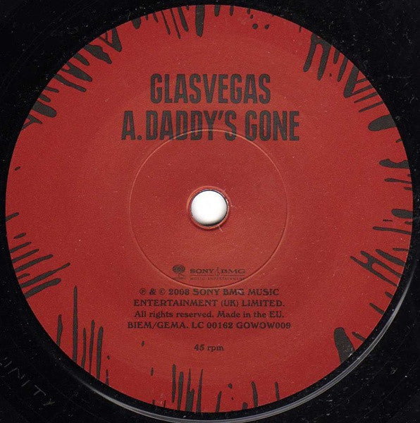 Glasvegas : Daddy's Gone (7", Single, Ltd, 2/2)