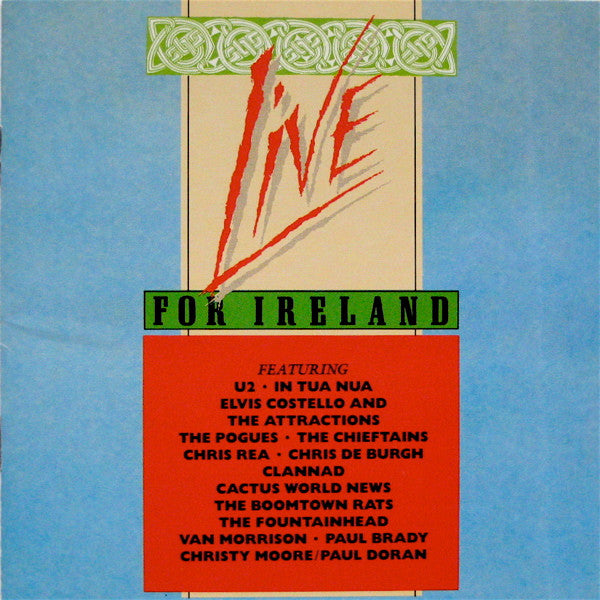 Various : Live For Ireland (CD)