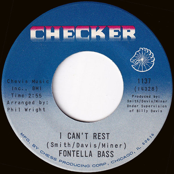 Fontella Bass : I Surrender / I Can't Rest (7", Single)