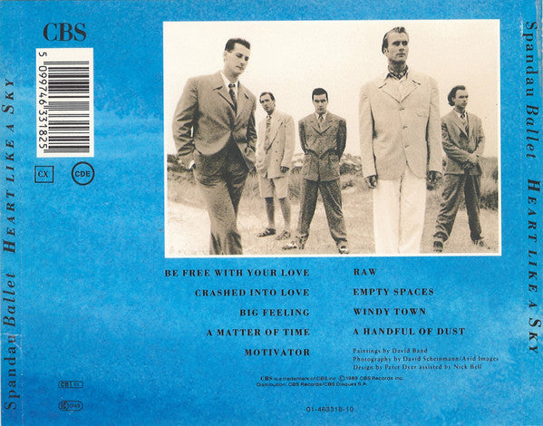 Spandau Ballet : Heart Like A Sky (CD, Album)