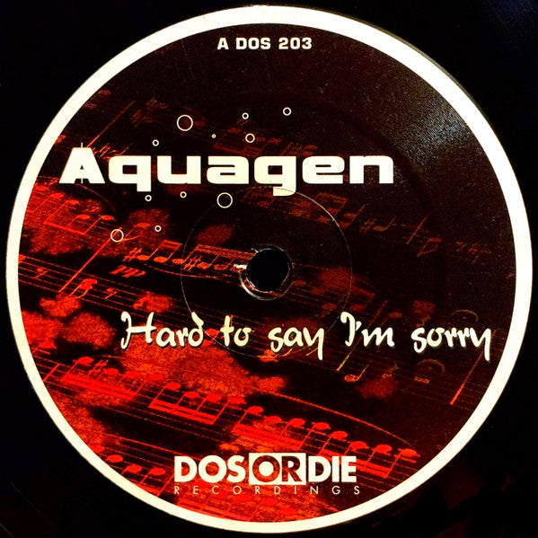 Aquagen : Hard To Say I'm Sorry (12")