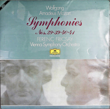 Wolfgang Amadeus Mozart, Ferenc Fricsay, Wiener Symphoniker : Symphonies  Nos. 29-39-40-41 (2xLP, Gat)