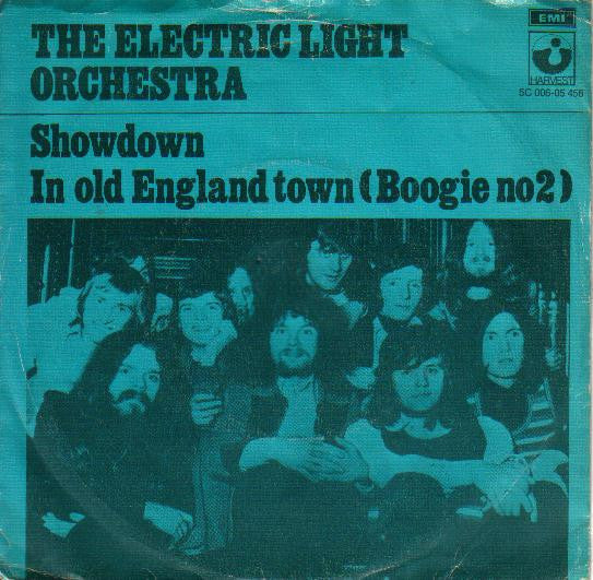 The Electric Light Orchestra* : Showdown / In Old England Town (Boogie No2) (7", Single, Tur)